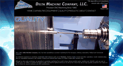 Desktop Screenshot of deltamachineco.com